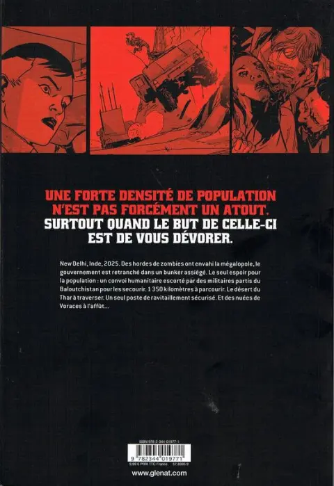 Verso de l'album Voraces