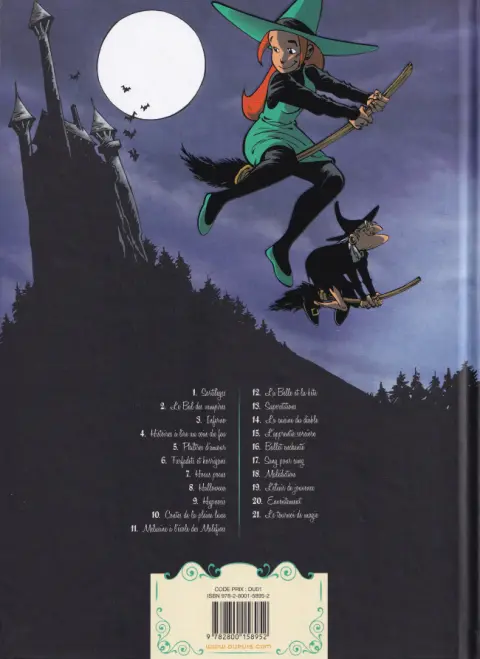 Verso de l'album Mélusine Tome 10 Contes de la pleine lune