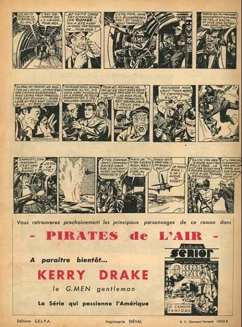 Verso de l'album Collection senior numéro 1 Le Capitaine Lane contre la Renarde