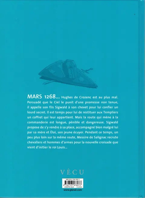 Verso de l'album Les Aigles décapitées Tome 23 La dernière croisade