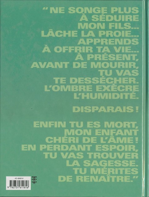 Verso de l'album Le Cœur couronné Tome 3 Le fou de la Sorbonne