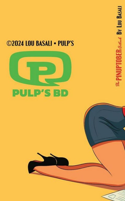 Verso de l'album The Pinuptober Artbook