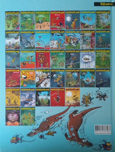 Verso de l'album Marsupilami Tome 21 Red monster