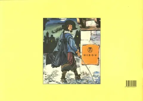 Verso de l'album Flamberge au vent