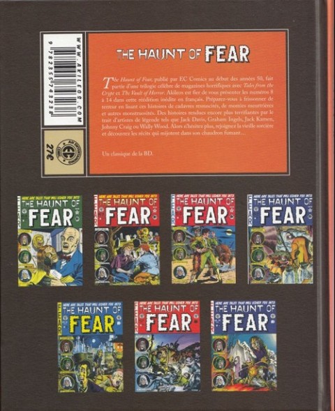 Verso de l'album The Haunt of Fear Volume 2