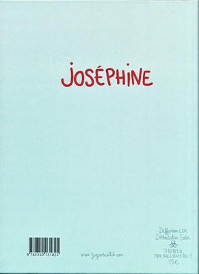 Verso de l'album Joséphine Tome 2 Même pas mal