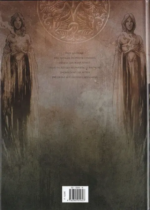 Verso de l'album Merlin - Le Prophète Tome 2 Renaissance
