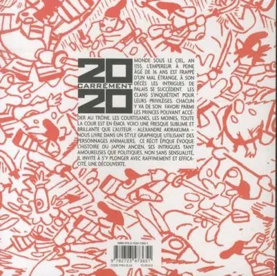Verso de l'album Monogatari
