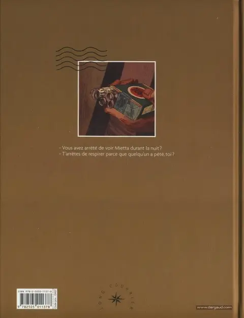 Verso de l'album La Peau de l'ours Tome 1
