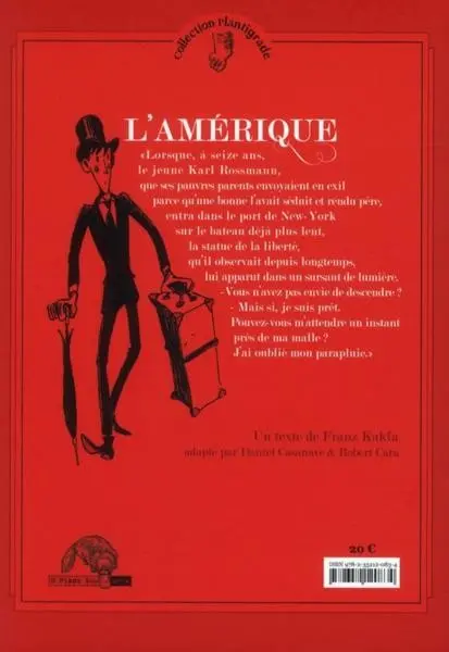 Verso de l'album L'Amérique