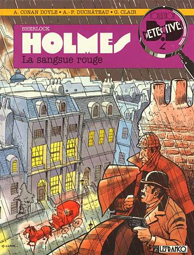 Couverture de l'album Sherlock Holmes Tome 1 La sangsue rouge