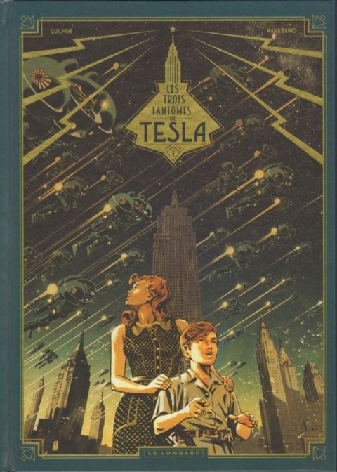 Couverture de l'album Les Trois Fantômes de Tesla Tome 1 Le mystère Chtokavien