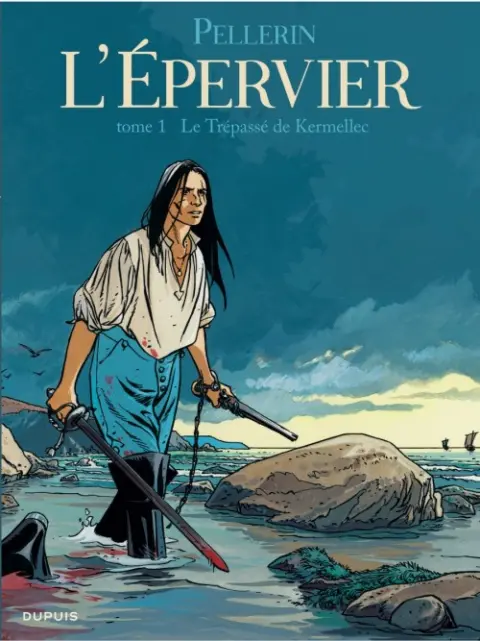 Couverture de l'album L'Épervier Tome 1 Le Trépassé de Kermellec