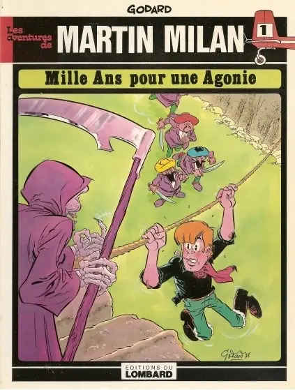 Couverture de l'album Martin Milan 2ème Série Tome 1 Mille ans pour une agonie