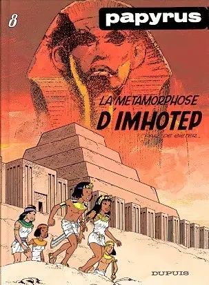 Couverture de l'album Papyrus Tome 8 La métamorphose d'Imhotep