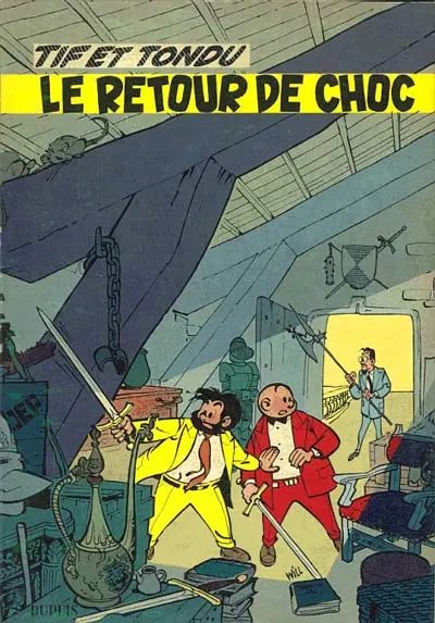 Couverture de l'album Tif et Tondu Tome 5 Le retour de Choc