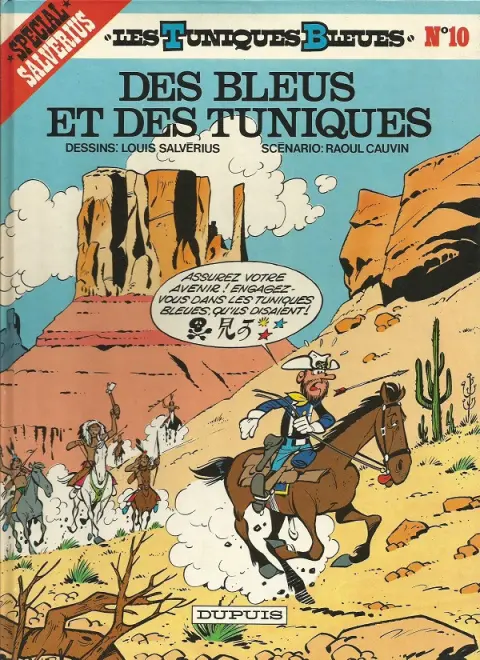 Couverture de l'album Les Tuniques Bleues Tome 10 Des bleus et des tuniques