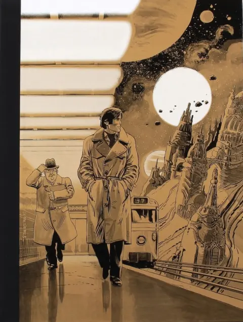 Couverture de l'album Valérian Tome 9 Métro Châtelet direction Cassiopée