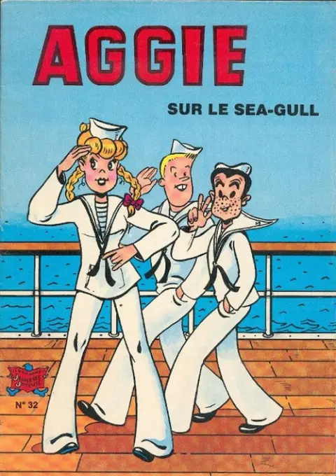 Aggie N° 32 Aggie sur le Sea-Gull