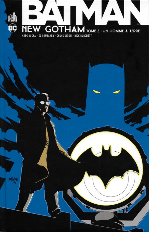Couverture de l'album Batman : New Gotham Tome 2 Un homme à terre