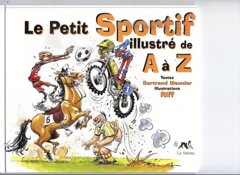 Couverture de l'album de A à Z Le Petit Sportif illustré de A à Z