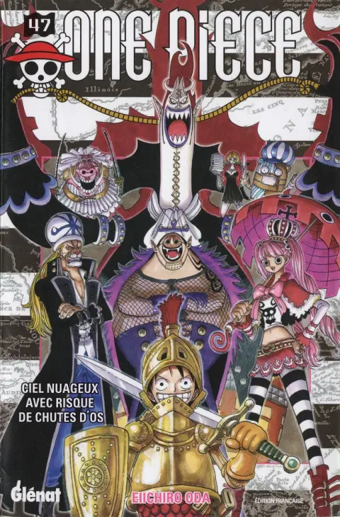 One Piece Tome 47 Ciel nuageux avec risque de chutes d'os