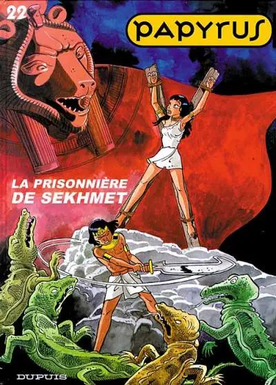 Papyrus Tome 22 La prisonnière de Sekhmet