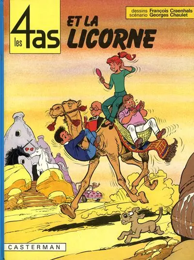 Les 4 as Tome 18 Les 4 as et la licorne