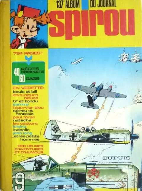 Le journal de Spirou Album N° 137