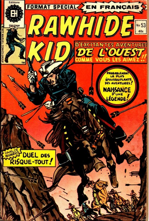 Couverture de l'album Rawhide Kid N° 53 Le duel des bandits