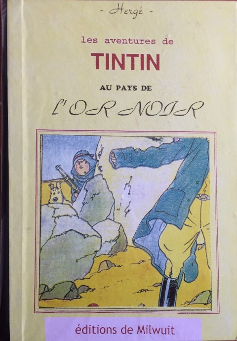 Couverture de l'album Tintin Tintin au pays de l'or noir