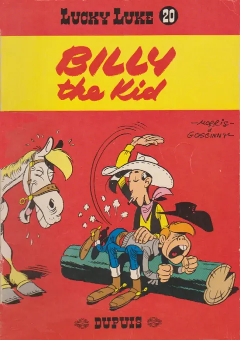 Couverture de l'album Lucky Luke Tome 20 Billy the Kid