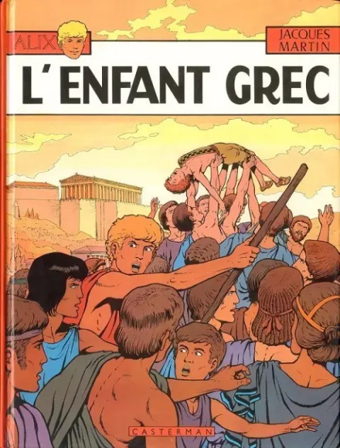 Couverture de l'album Alix Tome 15 L'enfant grec