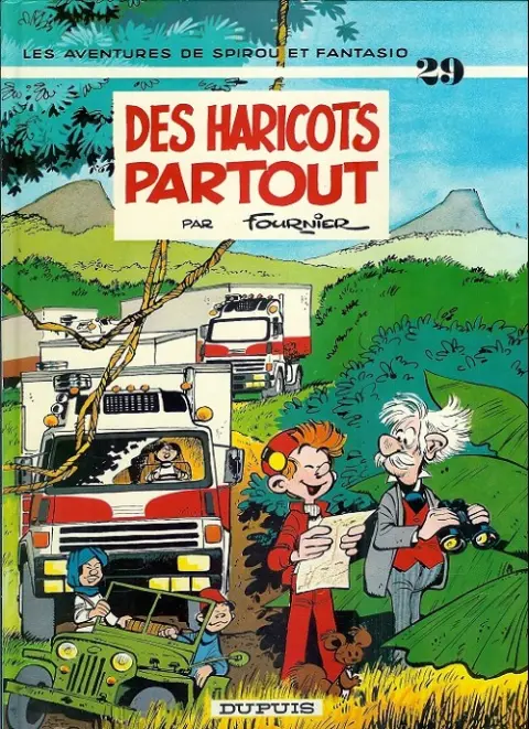 Couverture de l'album Spirou et Fantasio Tome 29 Des haricots partout