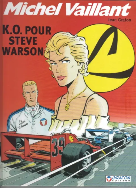 Couverture de l'album Michel Vaillant Tome 34 K.O. pour Steve Warson