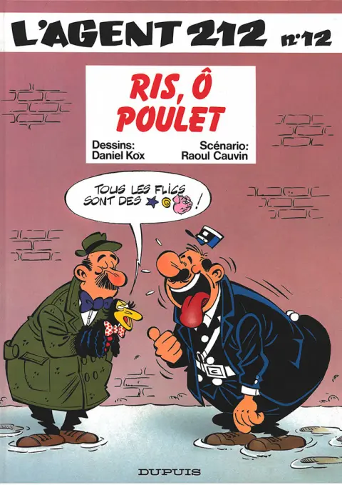 Couverture de l'album L'Agent 212 Tome 12 Ris,ô poulet