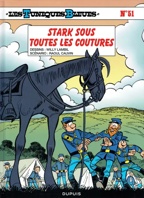 Couverture de l'album Les Tuniques Bleues Tome 51 Stark sous toutes les coutures