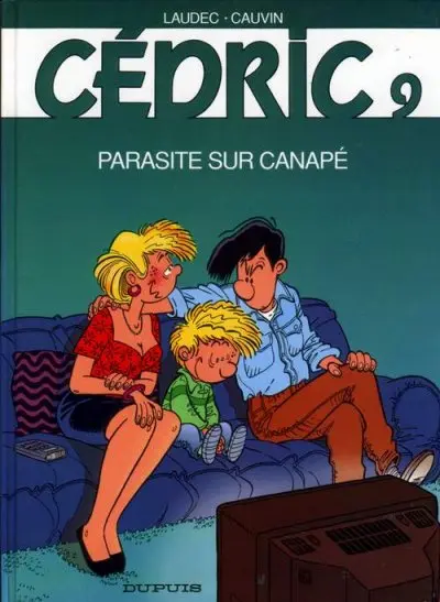 Cédric Tome 9 Parasite sur canapé