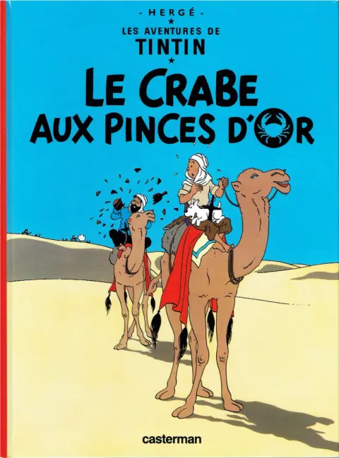 Couverture de l'album Tintin Tome 9 Le crabe aux pinces d'or