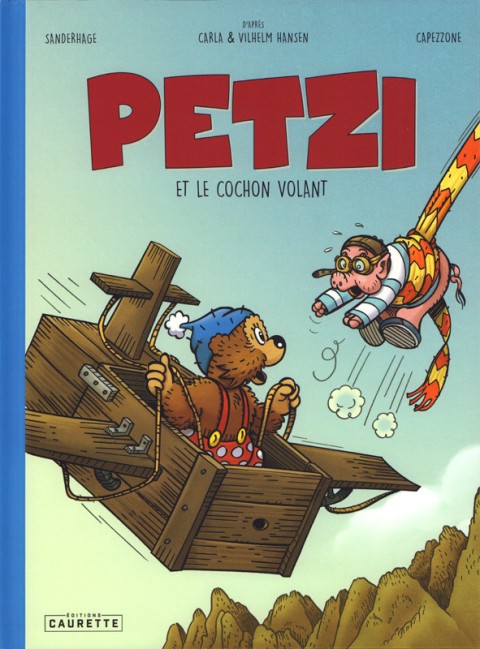 Couverture de l'album Petzi 2 Petzi et le cochon volant