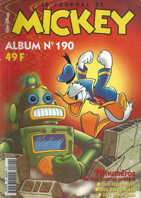 Le Journal de Mickey Album N° 190