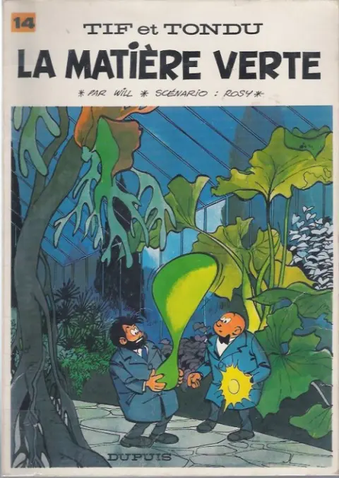 Couverture de l'album Tif et Tondu Tome 14 La matière verte