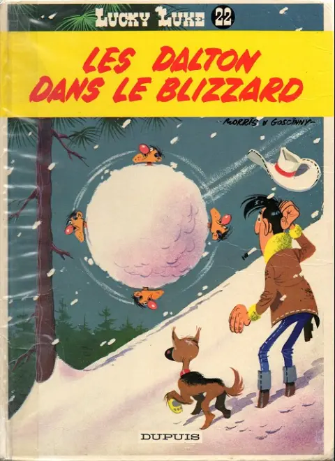 Couverture de l'album Lucky Luke Tome 22 Les Dalton dans le blizzard