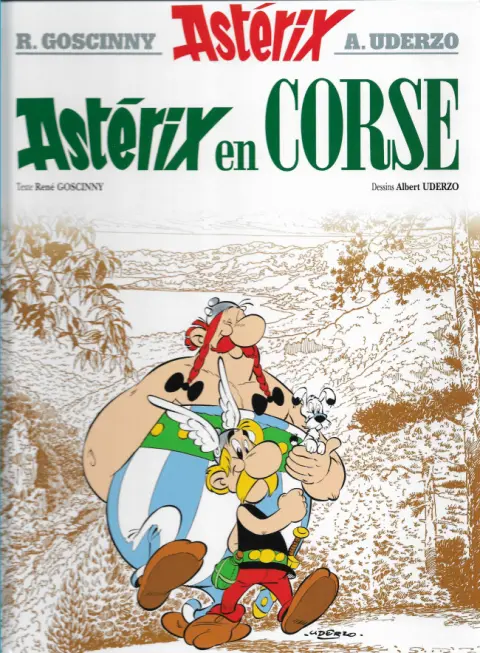 Couverture de l'album Astérix Tome 20 Astérix en Corse
