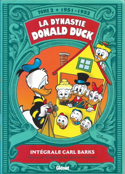 Couverture de l'album La Dynastie Donald Duck Tome 2 Retour en Californie et autres histoires (1951 - 1952)