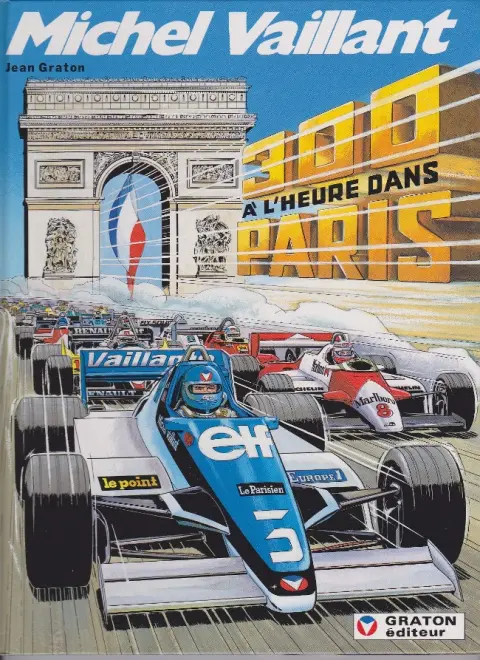 Couverture de l'album Michel Vaillant Tome 42 300 à l'heure dans Paris