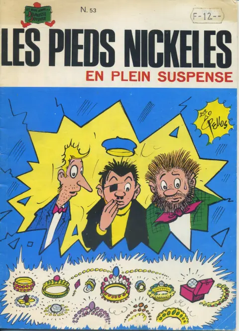 Couverture de l'album Les Pieds Nickelés Tome 53 Les Pieds Nickelés en plein suspense
