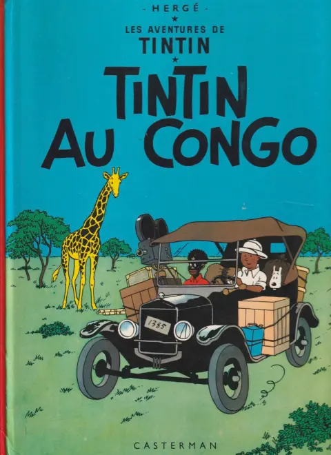 Couverture de l'album Tintin Tome 2 Tintin au Congo
