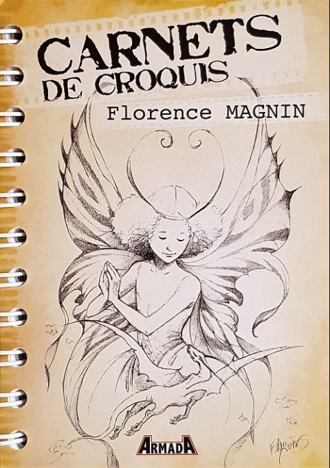 Couverture de l'album Carnets de croquis Florence Magnin