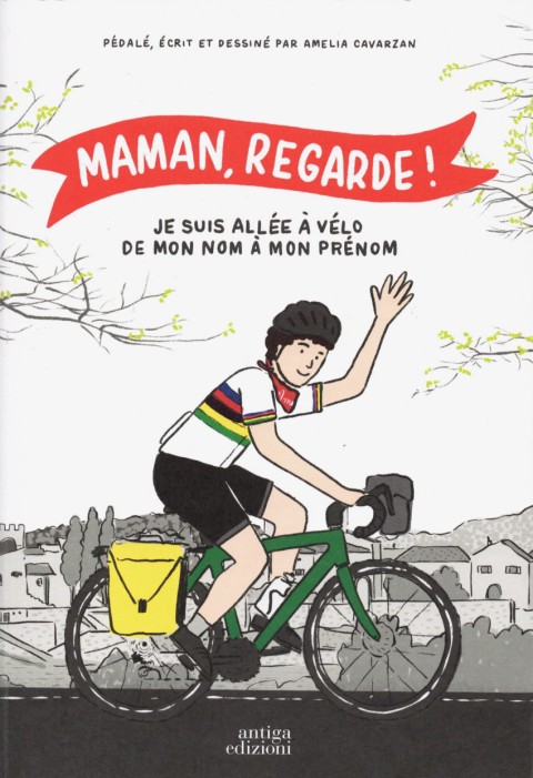 Maman, Regarde ! Je suis allée à vélo de mon nom à mon prénom